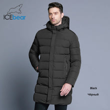 Load image into Gallery viewer, ICEbear 2019 Winter Jacket Men Hat Detachable Warm Coat Causal Parkas Cotton Padded Winter Jacket Men Clothing MWD18821D