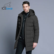 Load image into Gallery viewer, ICEbear 2019 Winter Jacket Men Hat Detachable Warm Coat Causal Parkas Cotton Padded Winter Jacket Men Clothing MWD18821D